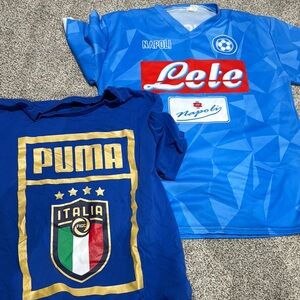 Puma Blue Italian Shirt